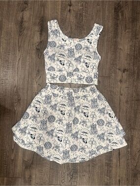 Women’s Disney Park Hopper Athletic Tank & Skort set from The Magic Box